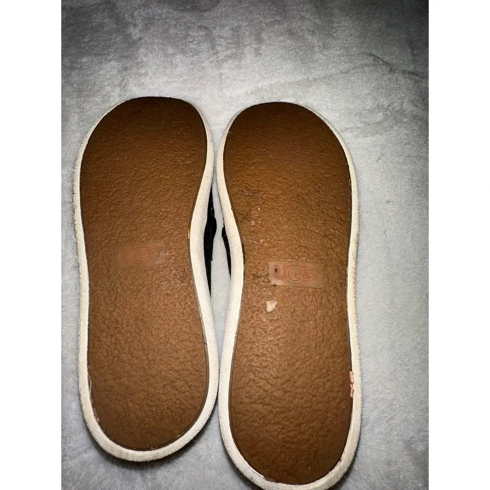 UGG cas Slip On Sneakers Black Sequin Embellished Casual Shoes Women's‎